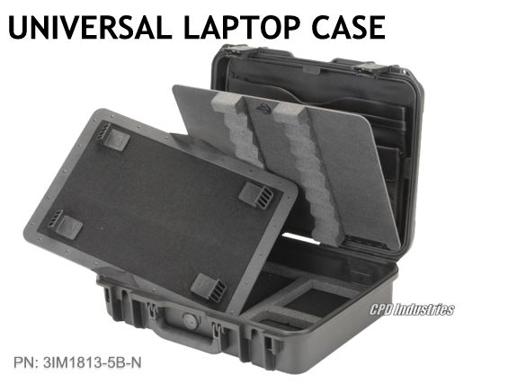 skb laptop case with organizer in lid