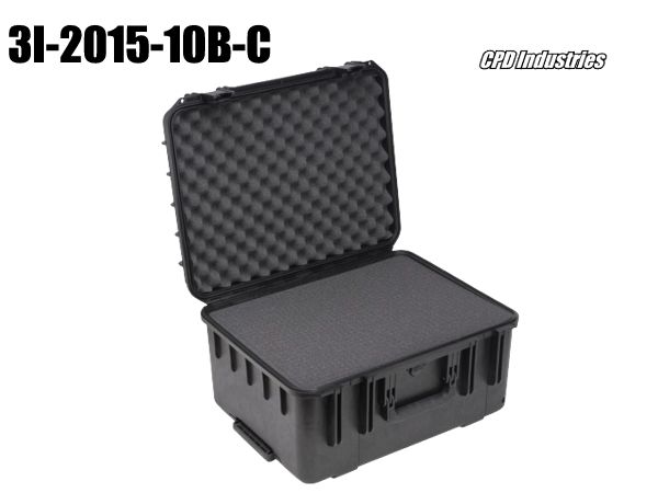 skb cases with cubed foam