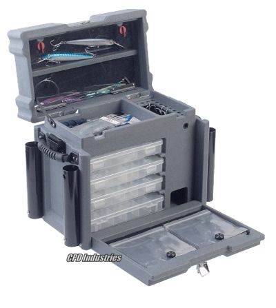 SKB 7100 tackle box - fishing equipment travel cases